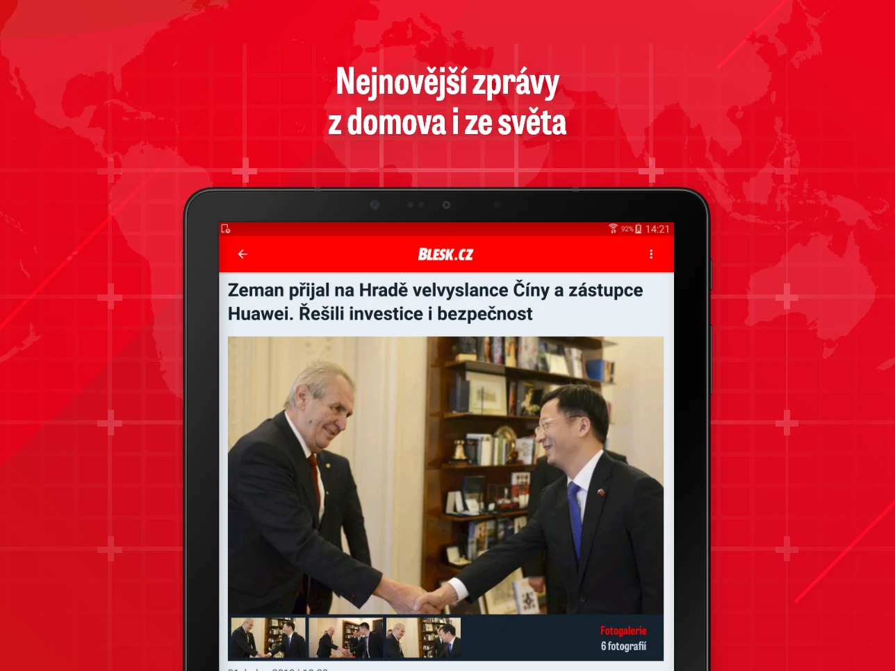 Blesk: zprávy, slavní, sport screenshot