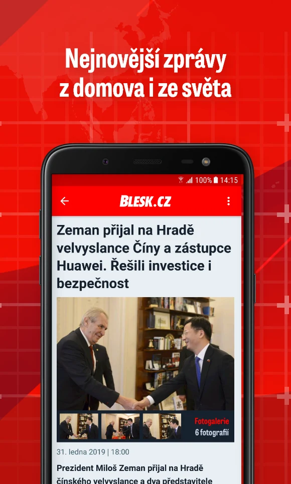 Blesk: zprávy, slavní, sport screenshot